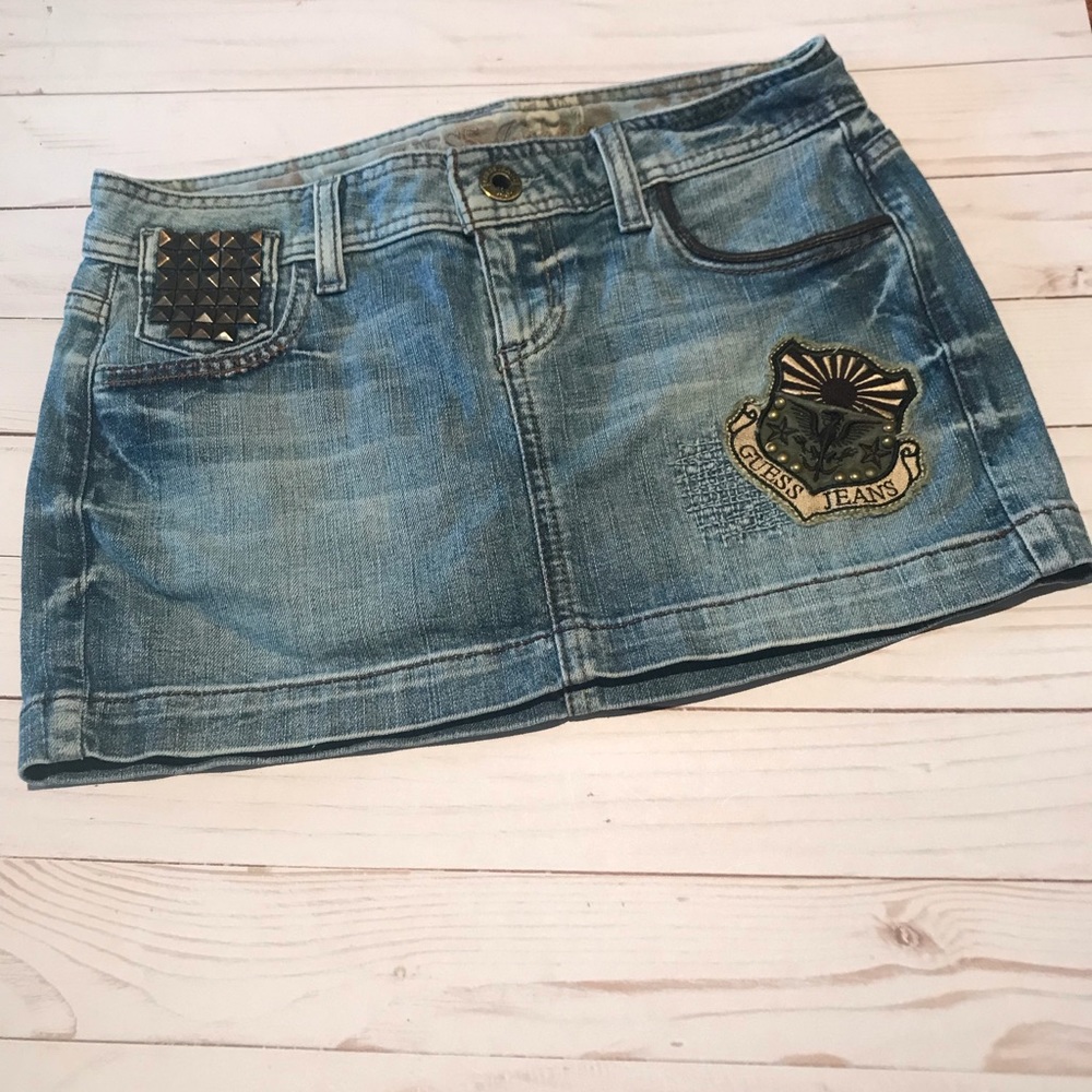 Jean skirt by guess size 26
